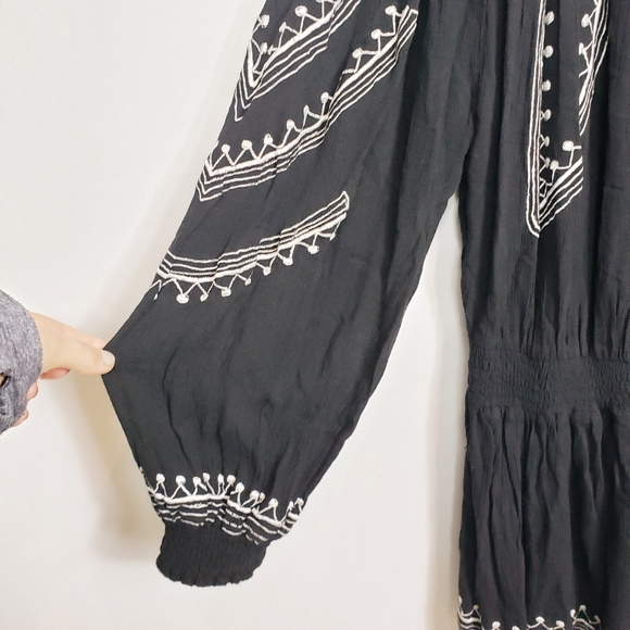 Tularosa smocked waist off the shoulder dress - Picture 4 of 7